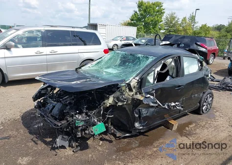 2021 Nissan Versa Sv Xtronic Cvt from USA, damaged, VIN 3N1CN8EV3ML866935